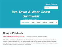 Tablet Screenshot of bratown.com.au